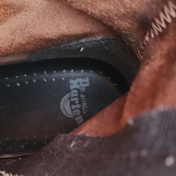 Dr. Martens 1B60 Bex Leather Pisa Lace-Up 20-Eyelet Knee-High Boots Size 8 - Picture 10 of 16